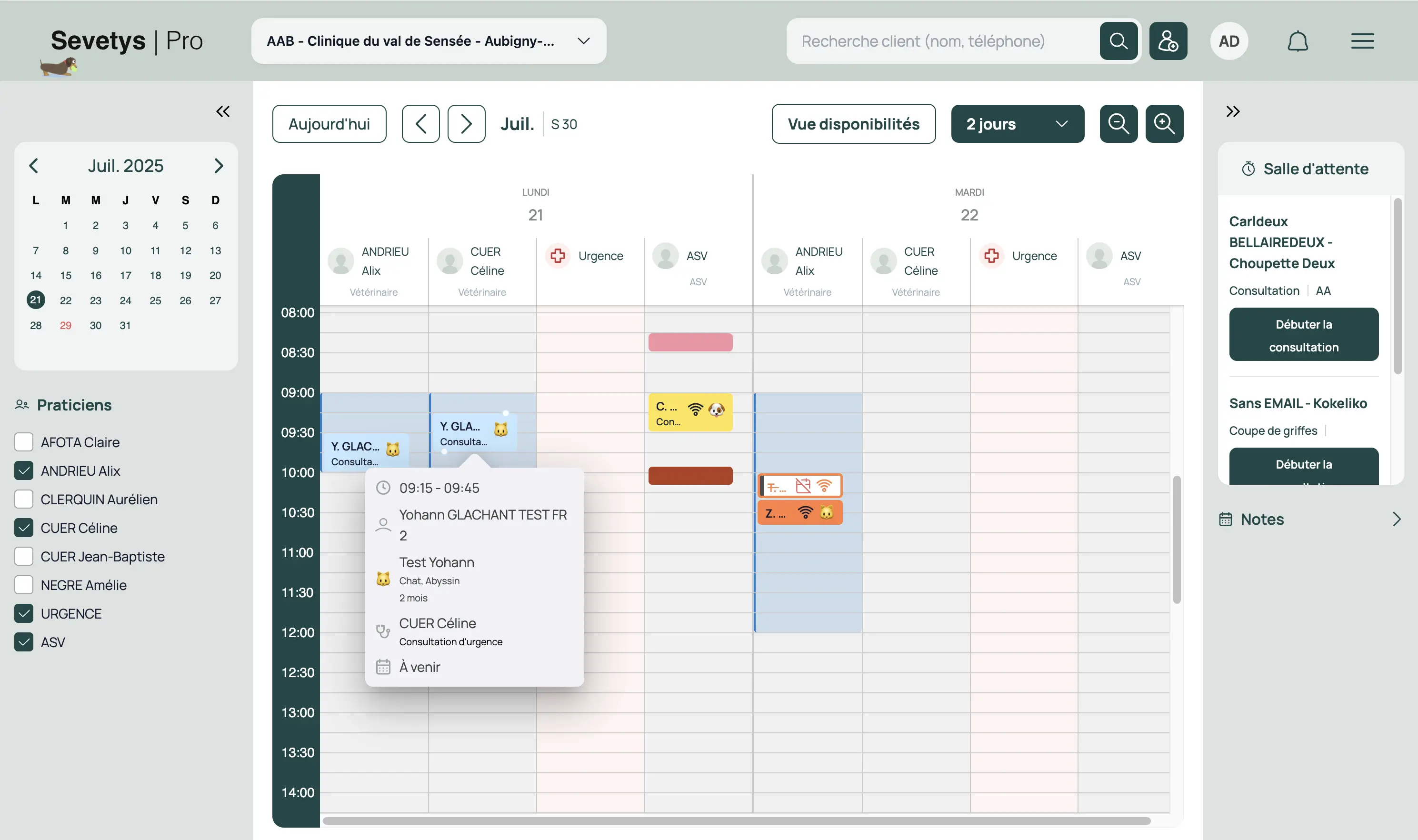 🩺 Plateforme Vétérinaire - Sevetys
